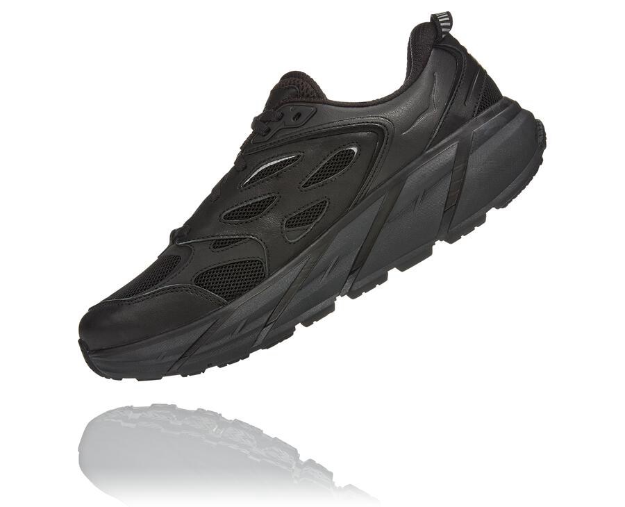 Chaussure Running Hoka One One Clifton L Homme - Noir - CHS-069387